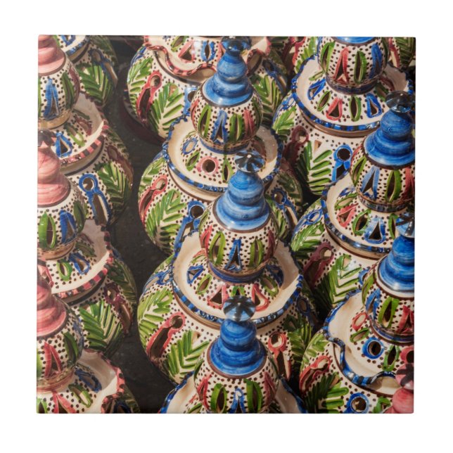 Poster för försäljning på marknaden kakelplatta (Framsidan)