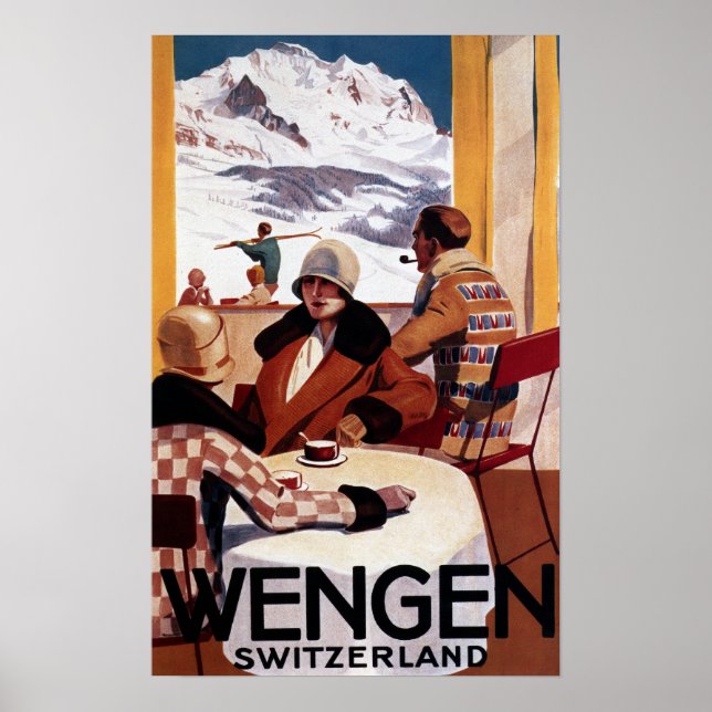 Poster för främjande av Klubben för nedförsbacke (Framsidan)