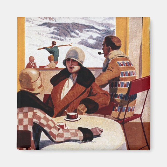 Poster för främjande av Klubben för nedförsbacke Magnet (Framsidan)