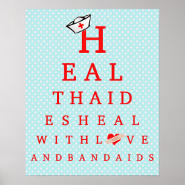 Poster för Health Aide Office Decor