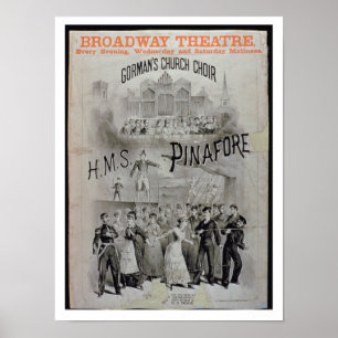 Poster för "HMS-skyddsförkläde", utfört av Gor