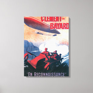Poster för kampanjfrämjande av tillkommande Vincen Canvastryck