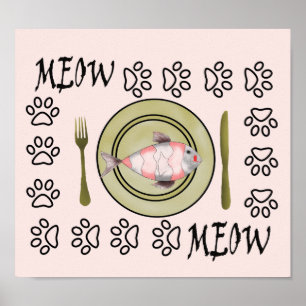 poster för kattälskare