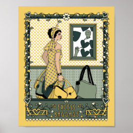 Poster för överflödig baggage_C_8x10