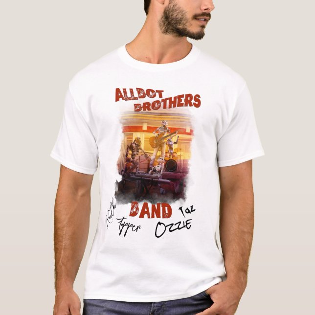Poster för signerad Allbot Brothers Band T Shirt (Framsida)