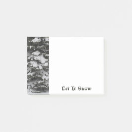 Poster för Snöj-Grenar®-anteckningar Post-it Block