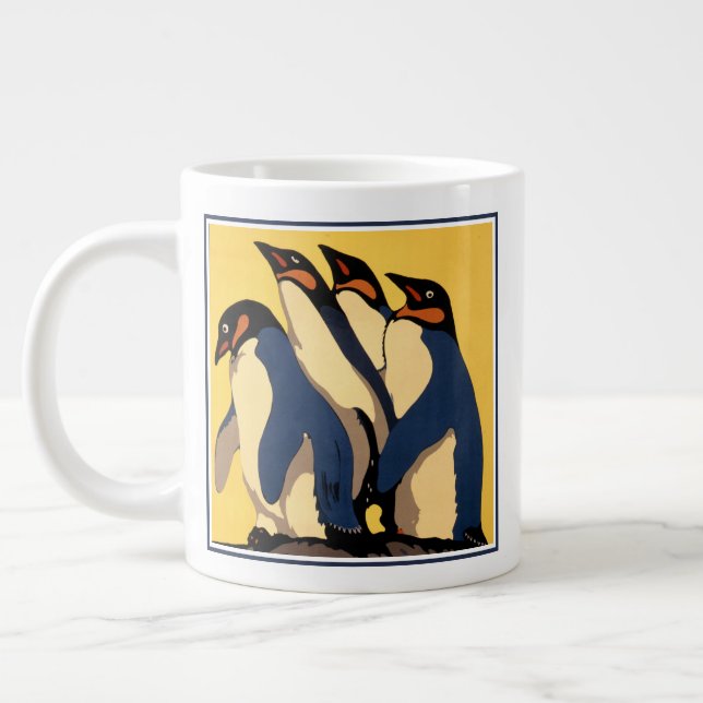 Poster för Tunnelbanan Transport till London Zoo Jumbo Mugg (Vänster)