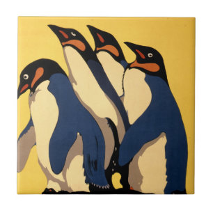 Poster för Tunnelbanan Transport till London Zoo Kakelplatta