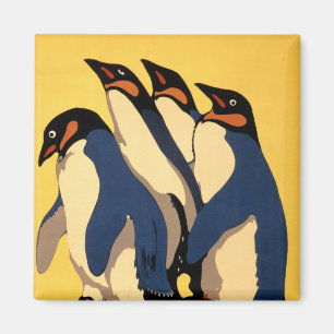 Poster för Tunnelbanan Transport till London Zoo Magnet