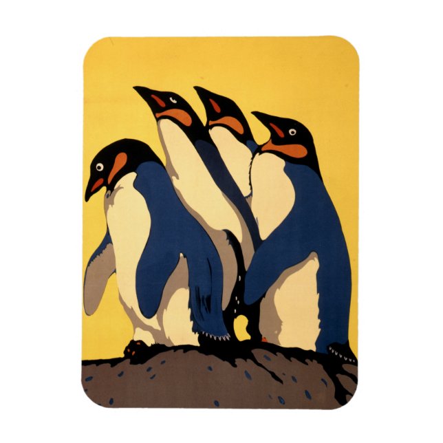 Poster för Tunnelbanan Transport till London Zoo Magnet (Vertikal)