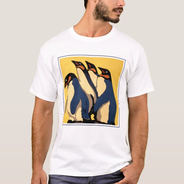 Poster för Tunnelbanan Transport till London Zoo T Shirt (Framsida)