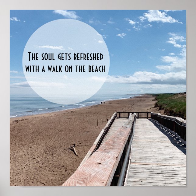 Poster för uppdatering av Beach Walking Soul (Framsidan)