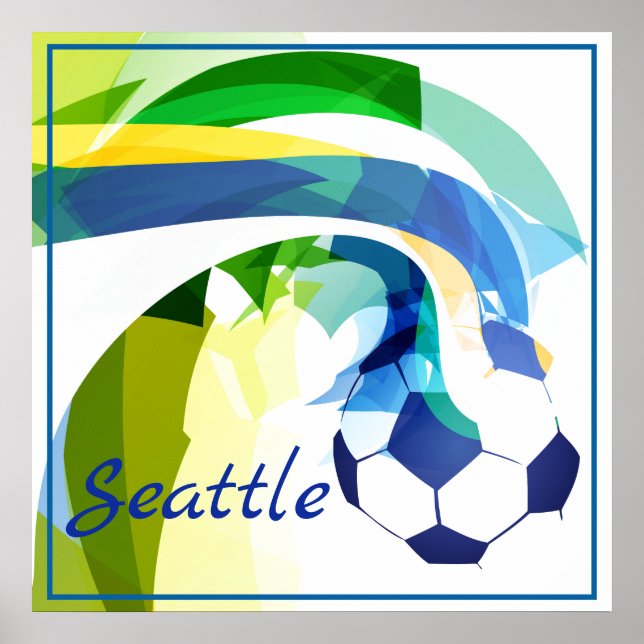 Poster-Fotboll 24 tum x 24 tum Poster (Framsidan)