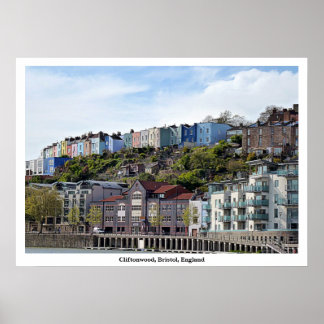 Poster fotografi av Cliftonwood, Bristol, 28" x 20