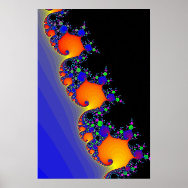 Poster: Fractal Spiral Poster (Framsidan)