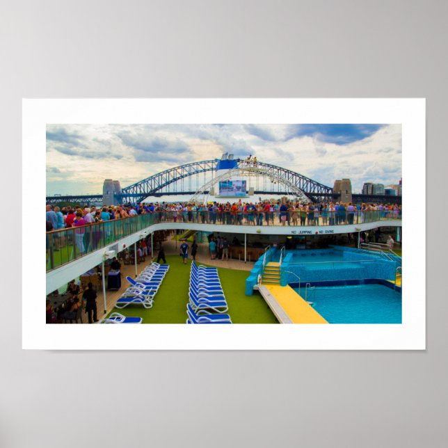 Poster | Frakt Sydney Harbour Bridge (Framsidan)