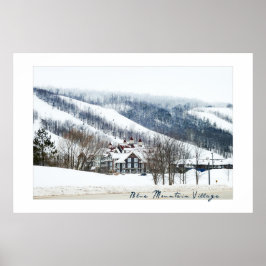 Poster från Blue Mountain Village, Ontario