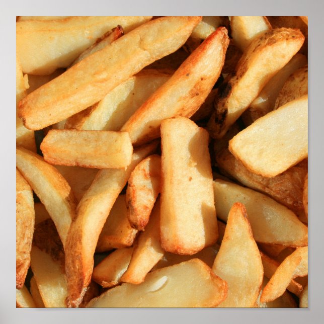 Poster fransk Fries (Framsidan)