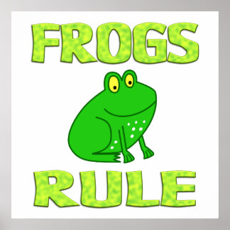 Poster FROGS RULE