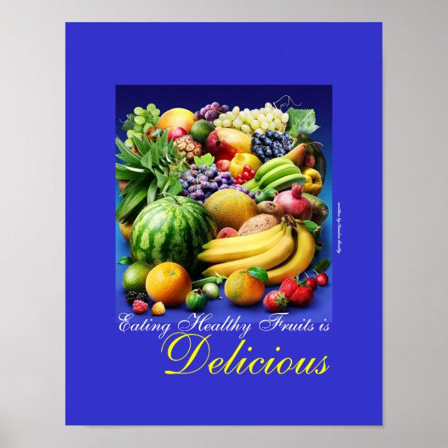 Poster frukt (Framsidan)