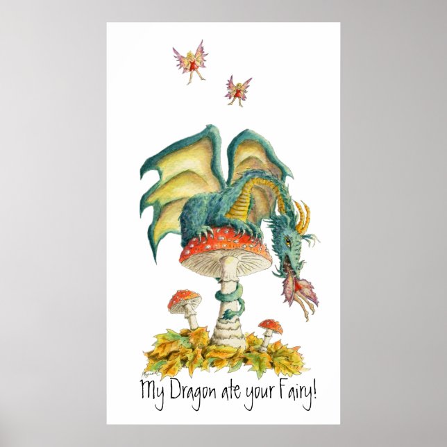 Poster Fungi Dragon (Framsidan)