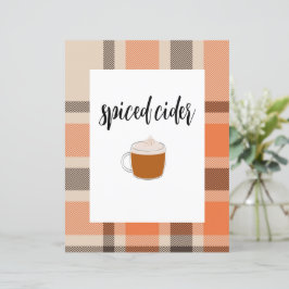 Poster Fyll dryck Bord