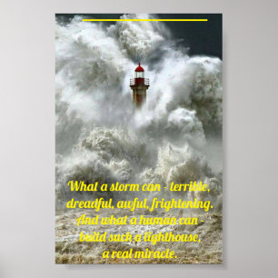 Poster fyr i Storm