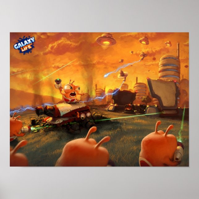 Poster Galaxy Life (Framsidan)