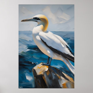 Poster | Gannet | Måla Stil