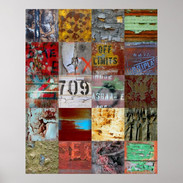 Poster gata Art Abstrakt 32 Long (Framsidan)