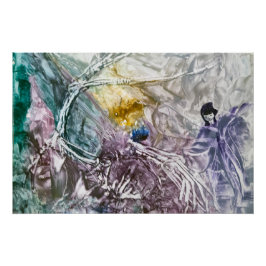 Poster Geisha in Dreamscape Perfect Poster