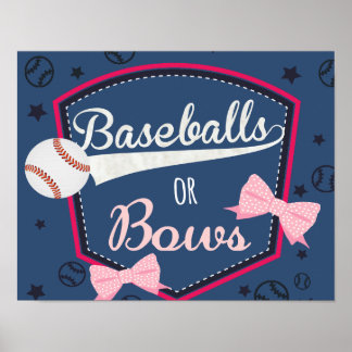 poster gender visa - baseboll eller bovar