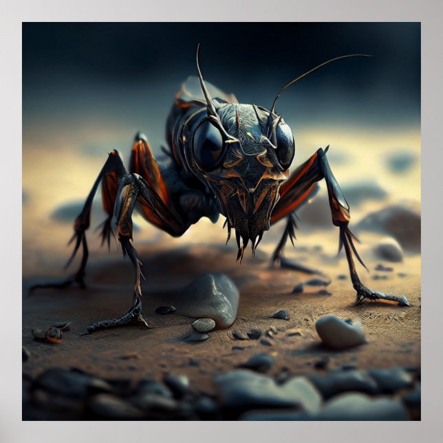 Poster Giant-insekt (Framsidan)