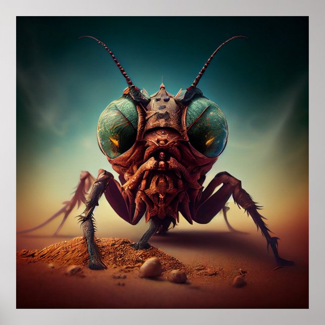 Poster Giant-insekt (Framsidan)