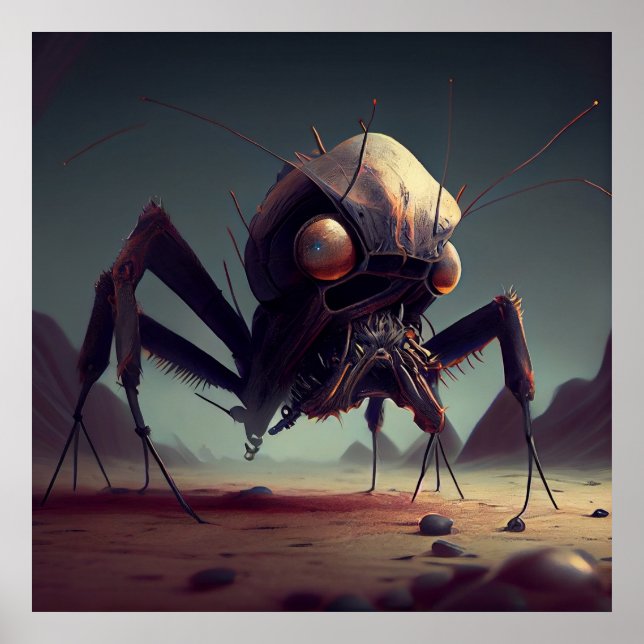 Poster Giant-insekt (Framsidan)