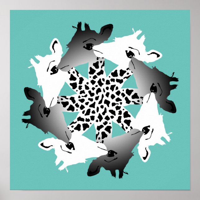 poster giraffcirkel (Framsidan)