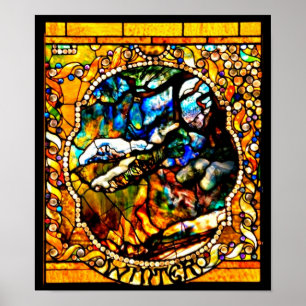 Poster glas-Louis Tiffany 106