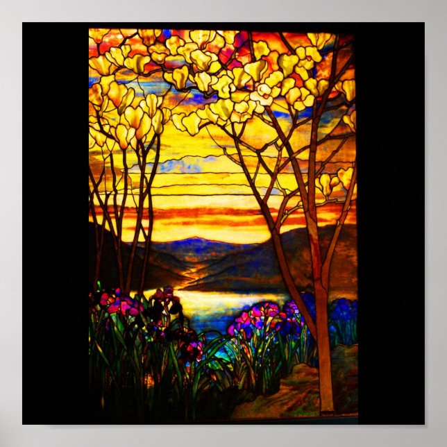 Poster glas-Tiffany 8 (Framsidan)
