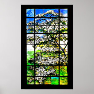 Poster-glasaktigt - Louis Tiffany 108 Poster