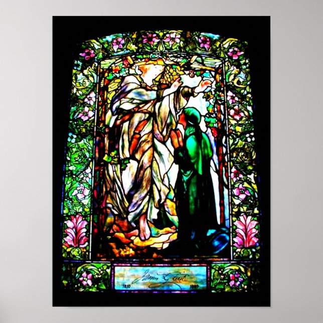Poster-glasaktigt - Louis Tiffany 111 Poster (Framsidan)
