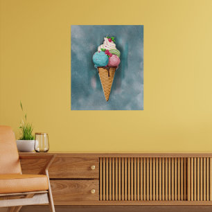 Poster glass