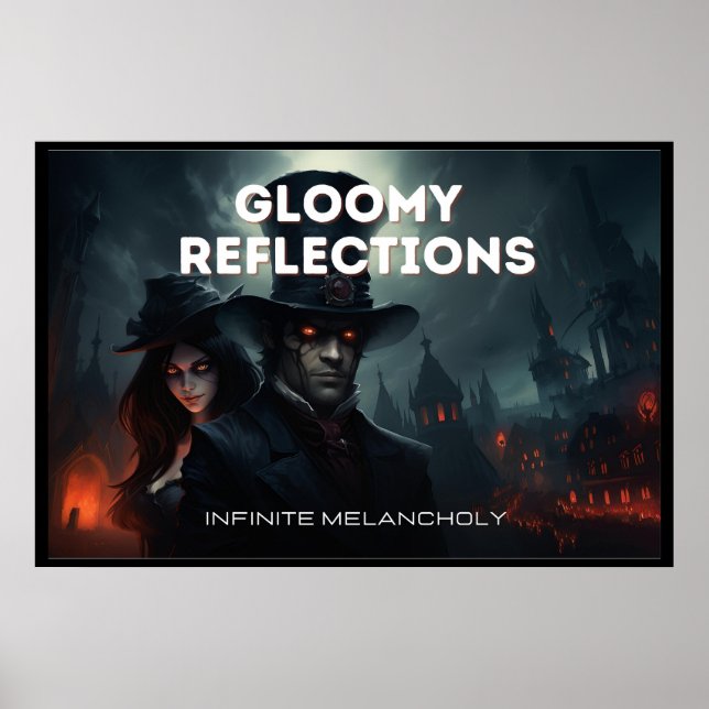 Poster Gloomy Reflections (Framsidan)