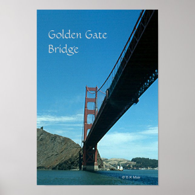 Poster - Golden Grind Bridge (Framsidan)