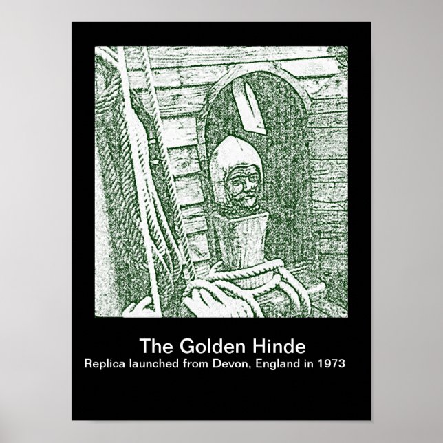 Poster - Golden Hinde Capstan (Framsidan)