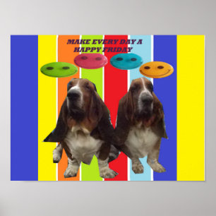 Poster Gör varje dag i Lycklig Fredag