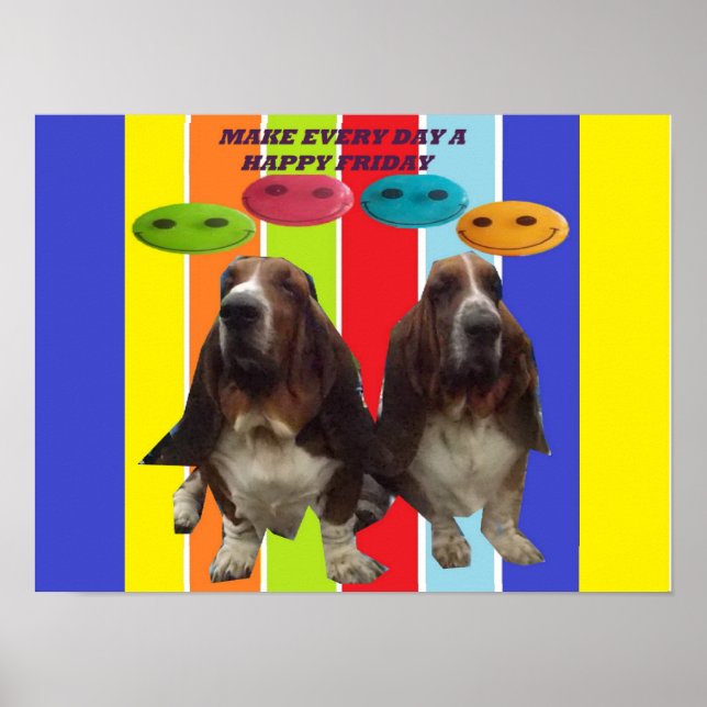 Poster Gör varje dag i Lycklig Fredag (Framsidan)