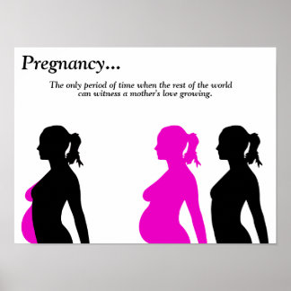 Poster gravid