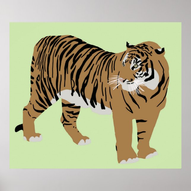 poster gröntens tiger (Framsidan)