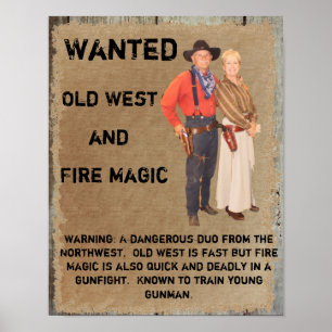 Poster Gunslinger från Väster