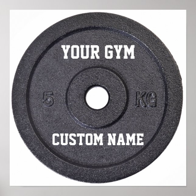 Poster Gym Owner eller User Funny (Framsidan)